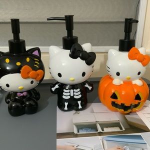 Hello kitty halloween soap dispensers
